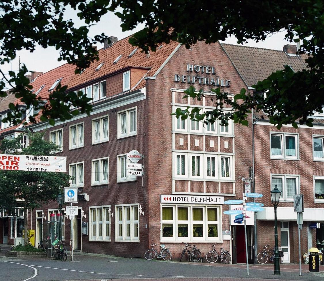 Hotel Delfthalle Emden Esterno foto